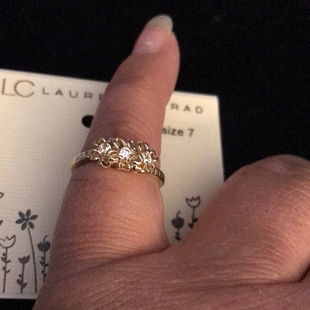 Lc Lauren Conrad Sz 7 gold ring